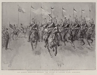 Ottantesimo Compleanno della Regina, la Rivista su Laffan